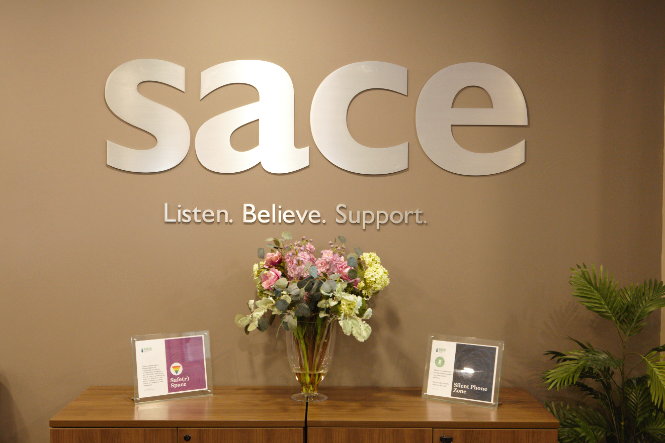 SACE reception area