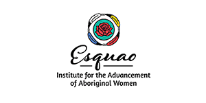 Esquao Institute for the Advancement of Aboriginal Women (IAAW) logo