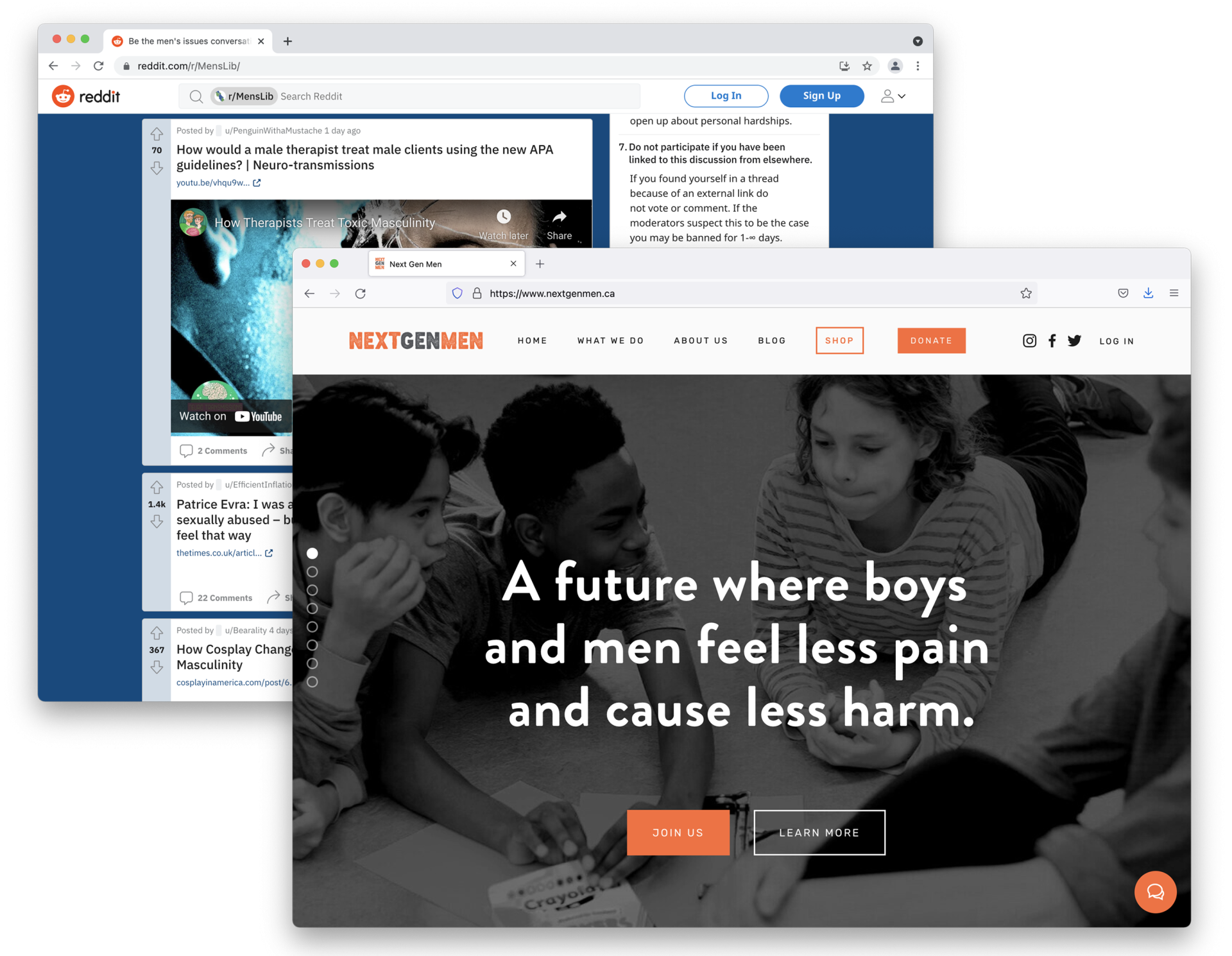nextgen reddit web - Conventional Masculinity & Sexual Violence