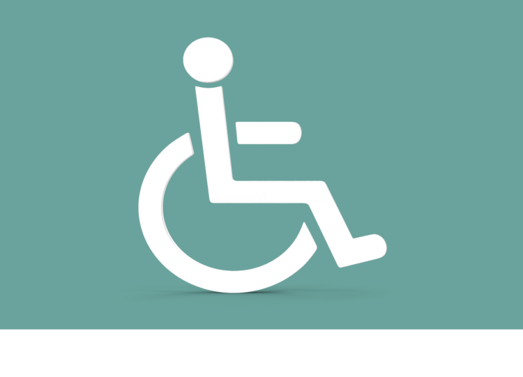 Parking Teal An accessibility logo, contact us for more details on accessibility at SACE.
