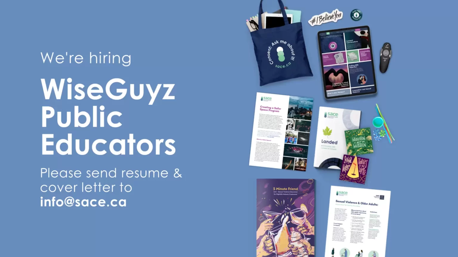 We’re Hiring WiseGuyz Public Educators