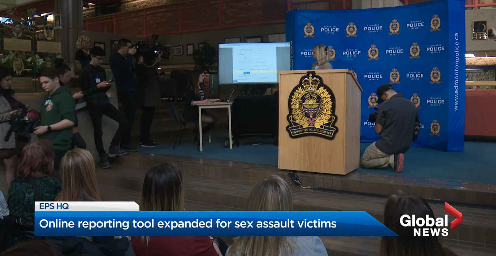 Historic sexual assault now included in Edmonton police online crime reporting